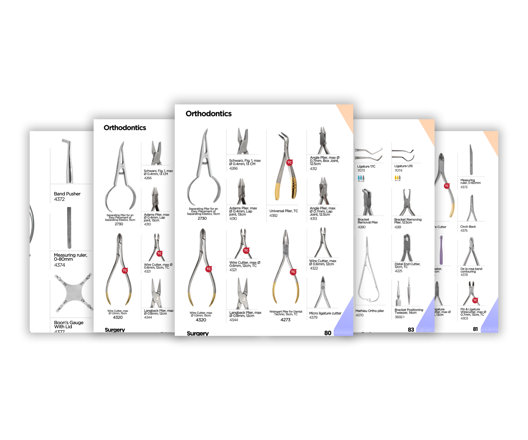 Top ortho instruments Dental Orthodontic instruments catalog