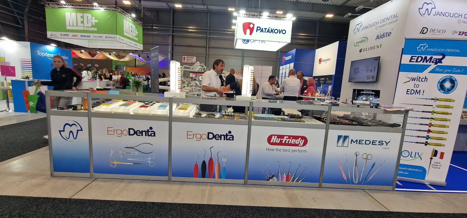 ErgoDenta products featured among Janouch-Dental’s new solutions at Pragodent.