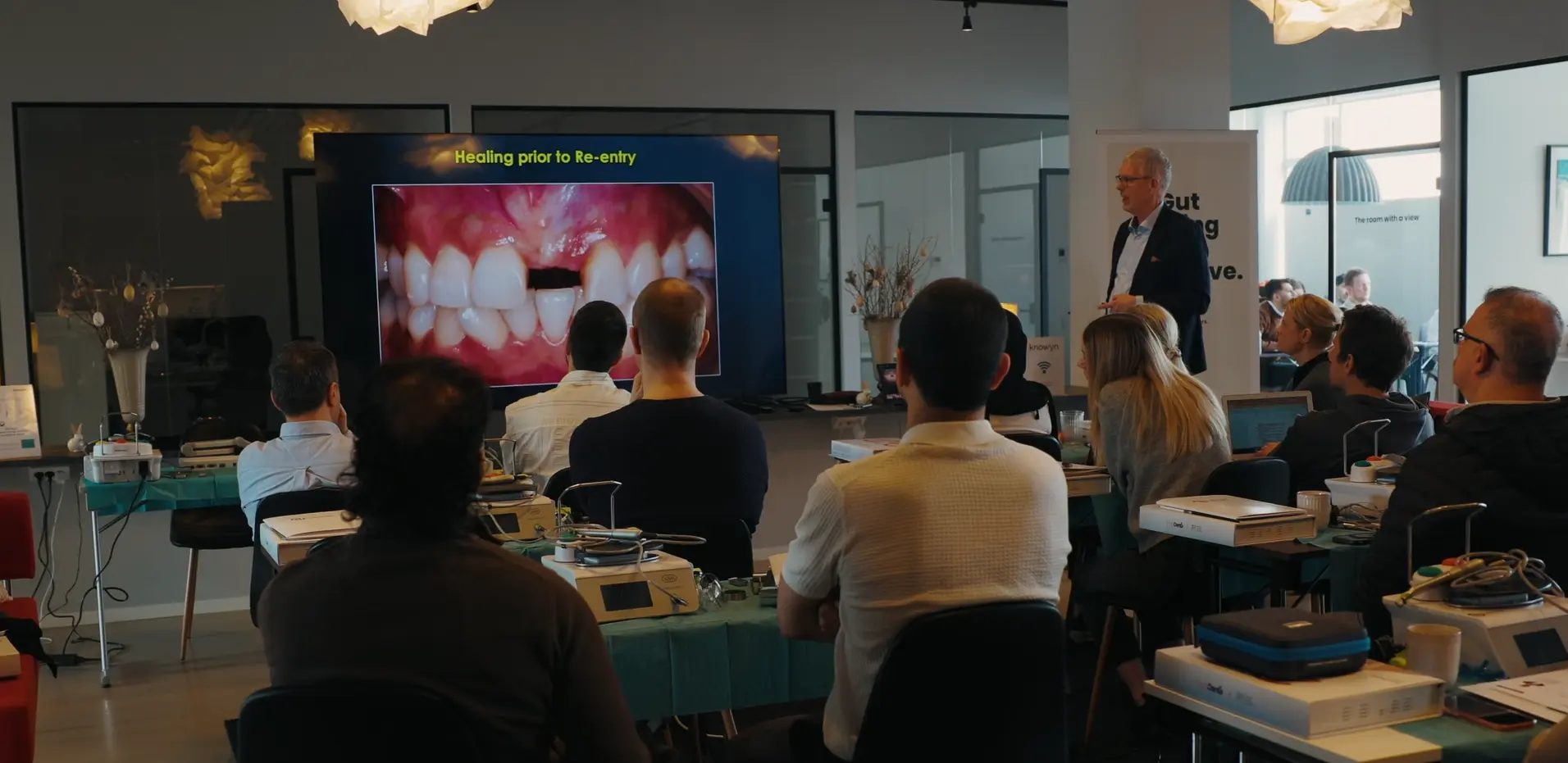 Nordic Dental Academy workshop — dental professionals training with Kits by DnD instruments