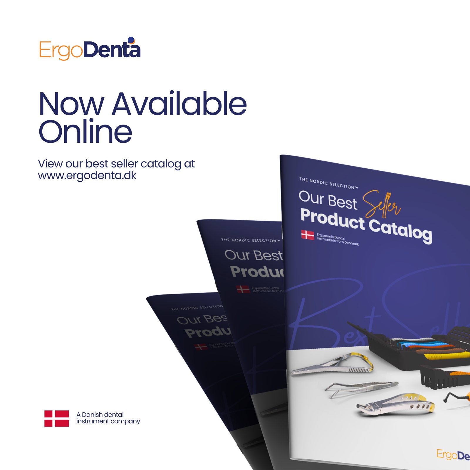 ErgoDenta Best Seller catalog now available online at www.ergodenta.dk