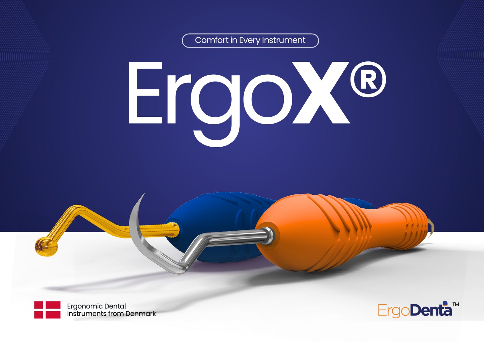 ErgoX® — ergonomic dental instruments from Denmark, ErgoDenta