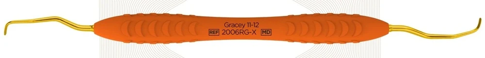 Gracey 11-12 ErgoRazor with gold working ends