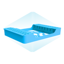 ErgoTray 8 - Blue