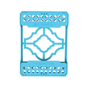 ErgoTray 8 - Blue