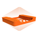 ErgoTray 8 - Orange