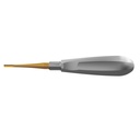 Standard Luxating Elevator Gold, Straight, 3mm