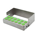 Bur Holder for 12, Green