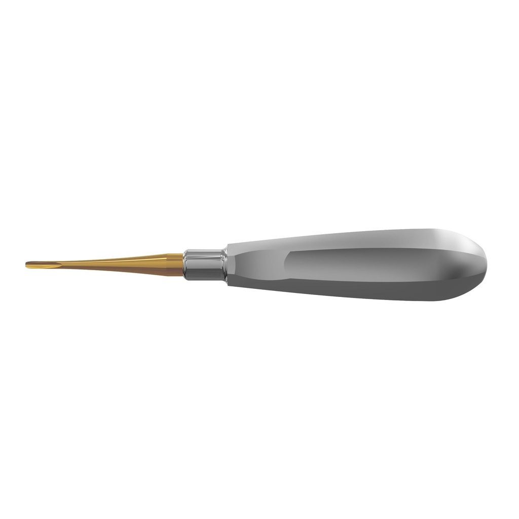 Standard Luxating Elevator Gold, Straight, 2.5mm
