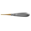 Standard Luxating Elevator Gold, Straight, 3mm