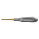 Luxating Elevator Gold, Curved, 3mm