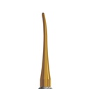 Luxating Elevator Gold, Curved, 4mm
