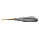 Luxating Elevator Gold, Curved, 5mm
