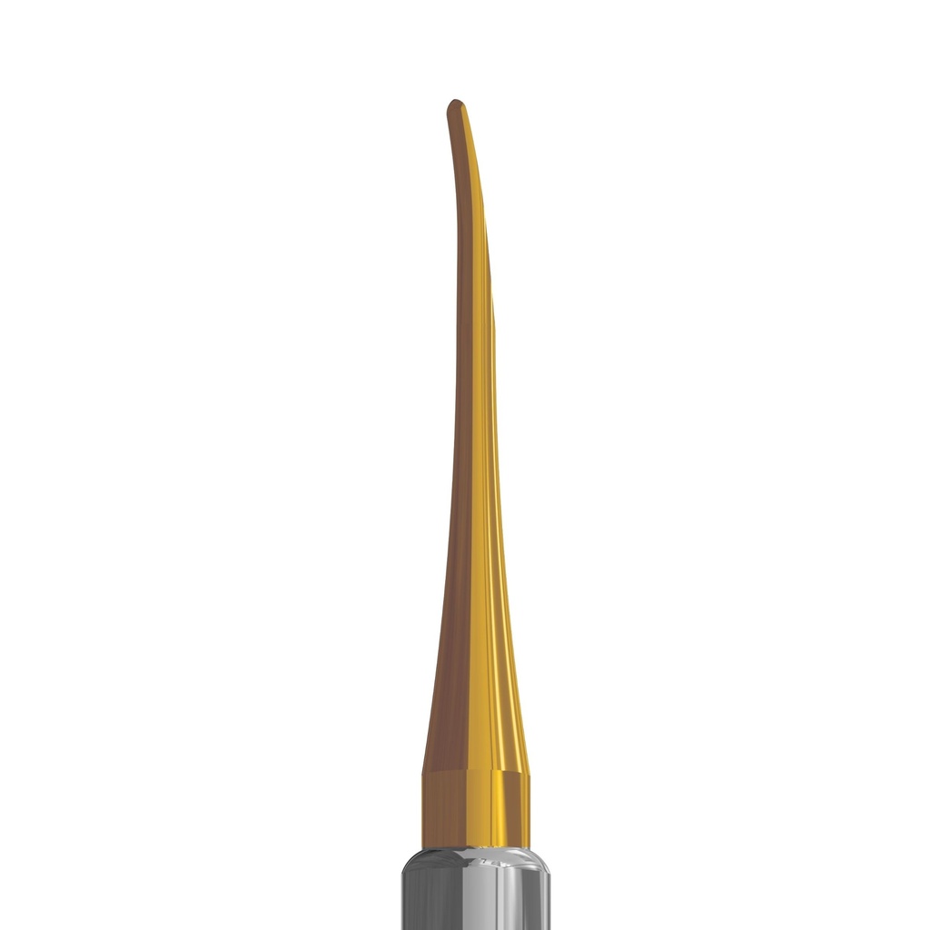 Luxating Elevator Gold,  Curved, 2.5mm