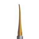 Luxating Elevator Gold,  Curved, 2.5mm
