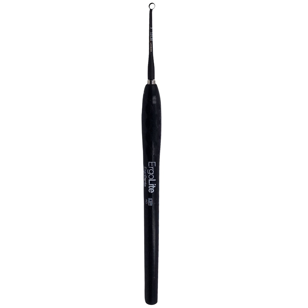 Microscopic HD Mouth Mirror, 3mm, Black, Regular 1.5mm