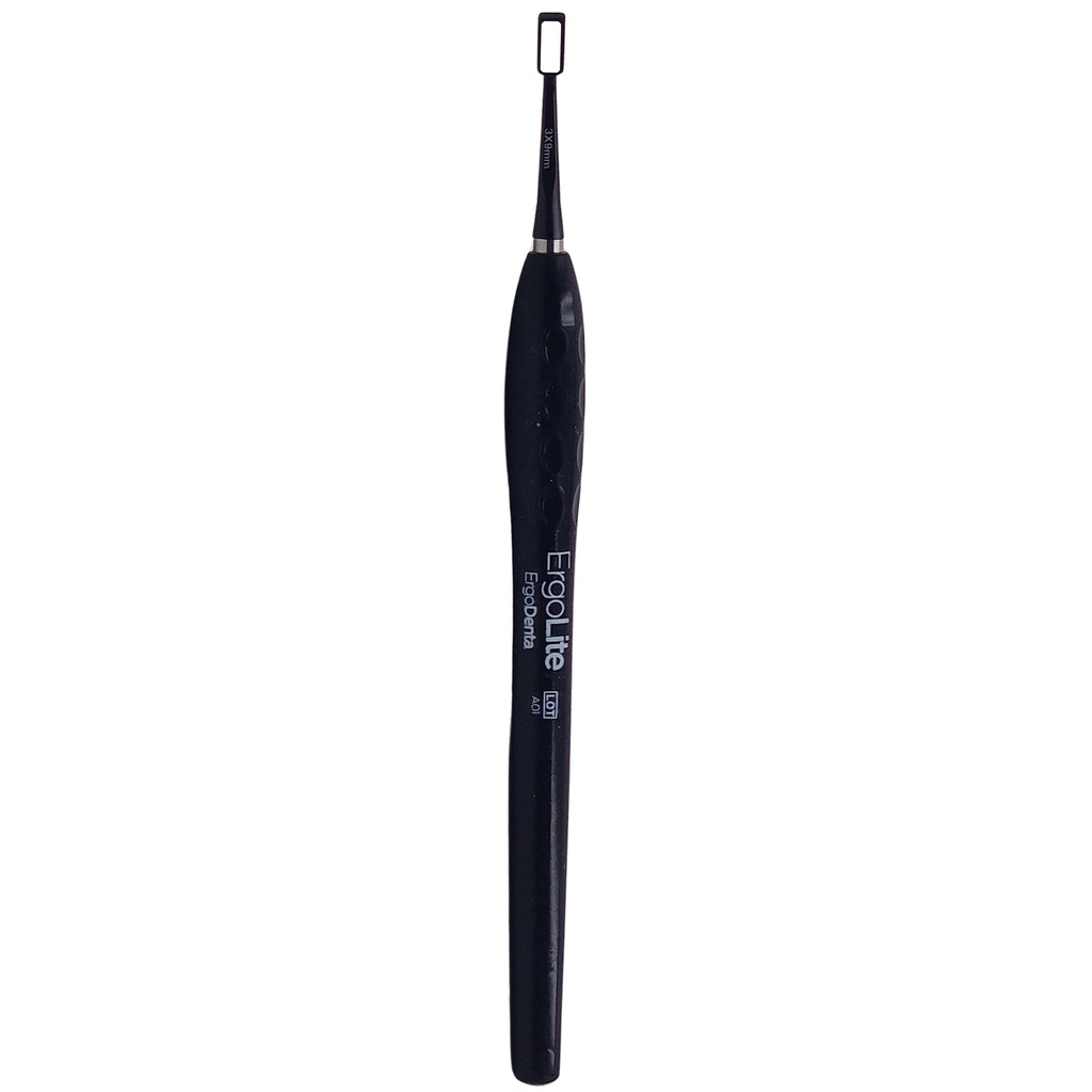 Microscopic HD Mouth Mirror, 3x9mm,  Black, Regular 1.5mm