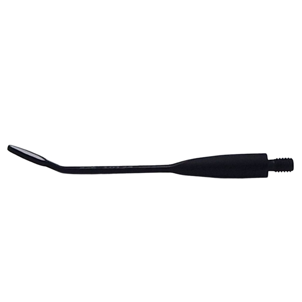 Microscopic HD Mouth Mirror, 3x6mm, Oval - Black, UltraThin 0.7mm