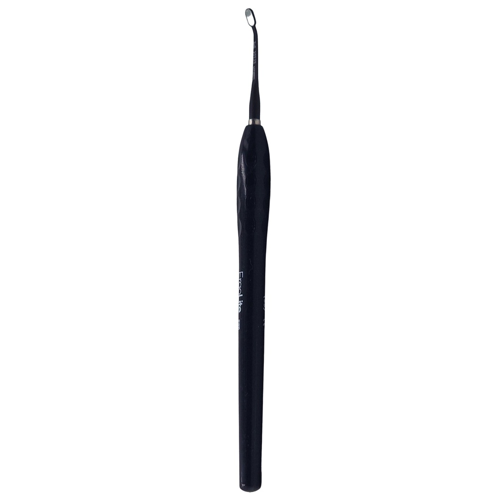 Microscopic HD Mouth Mirror, 3x6mm, Black, UltraThin 0.7mm