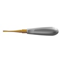 Luxating Elevator Gold,  Curved, 4mm