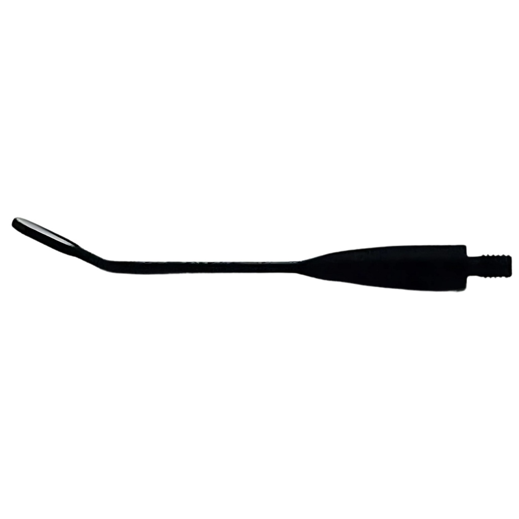 Microscopic HD Mouth Mirror, 3x6mm, Black, UltraThin 0.7mm