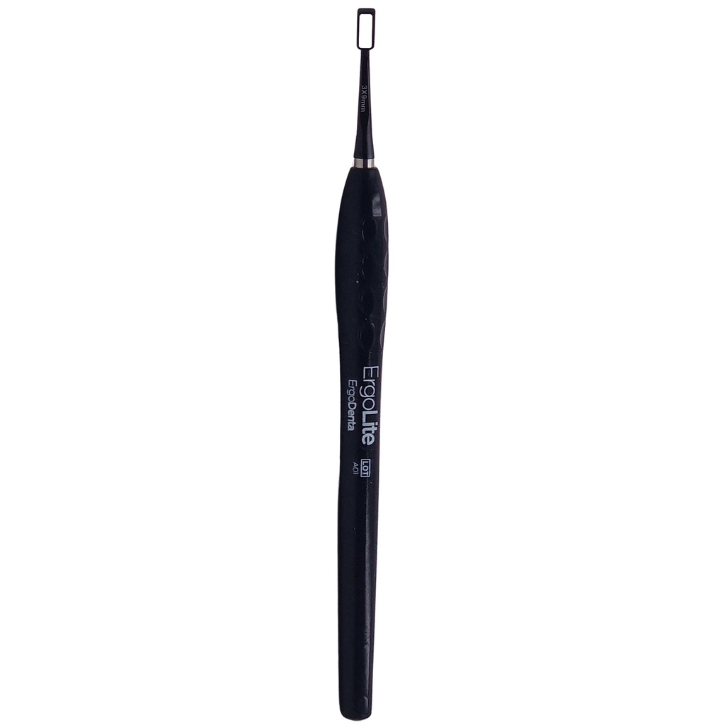 Microscopic HD Mouth Mirror, 3x9mm,  Black, Regular 1.5mm