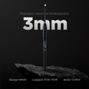 Microscopic HD Mouth Mirror, Regular 1.5mm, Black | ErgoDenta