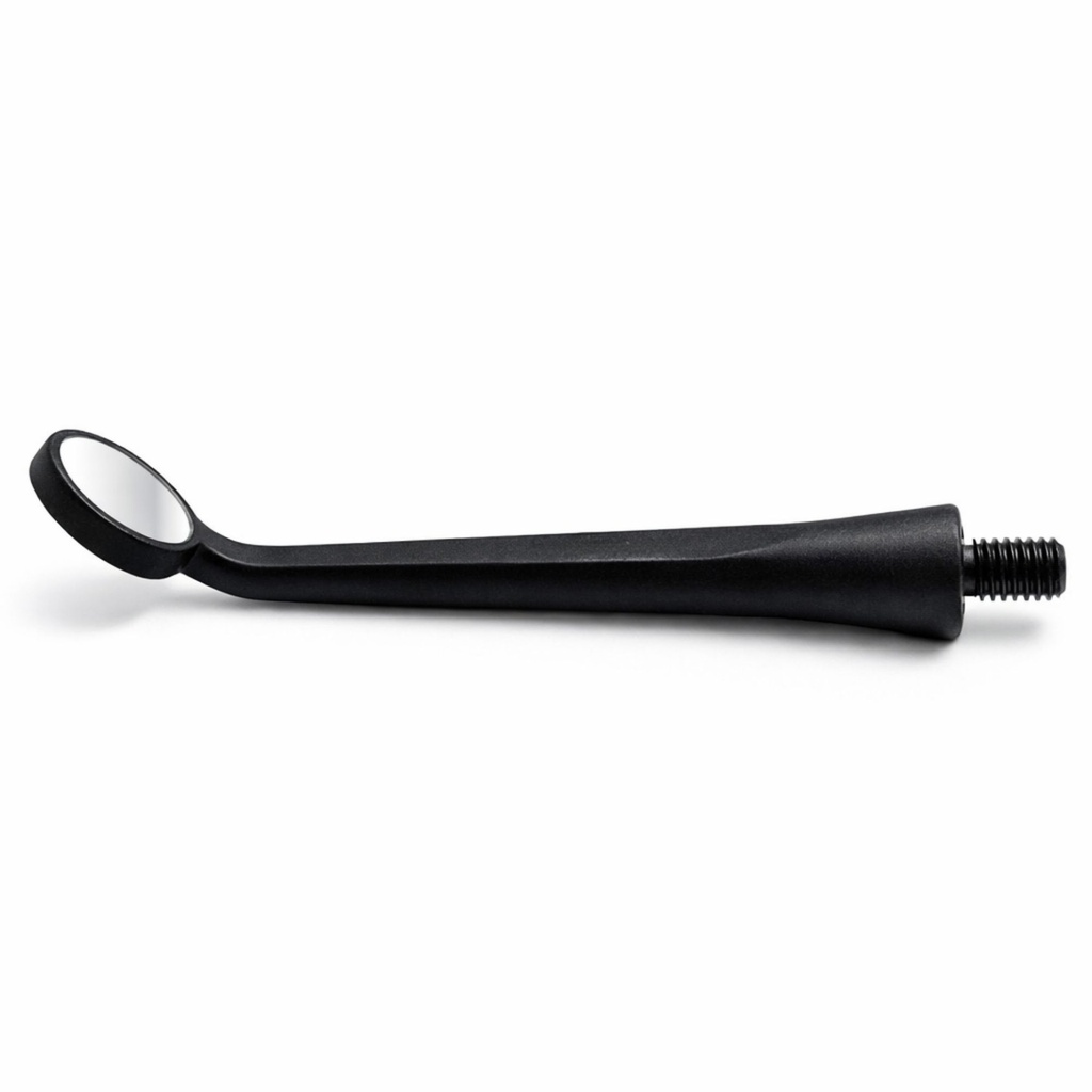 Microscopic HD Mouth Mirror, Regular 1.5mm, Black – dental instrument | ErgoDenta