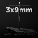 Microscopic HD Mouth Mirror, Regular 1.5mm, Black | ErgoDenta