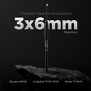 Microscopic HD Mouth Mirror, UltraThin 0.7mm, Black | ErgoDenta