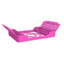 ErgoTray 8, 180x136x26mm, Pink – dental instrument | ErgoDenta