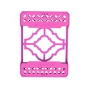 ErgoTray 8, 180x136x26mm, Pink