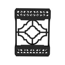 ErgoTray 8, 180x136x26mm, Black