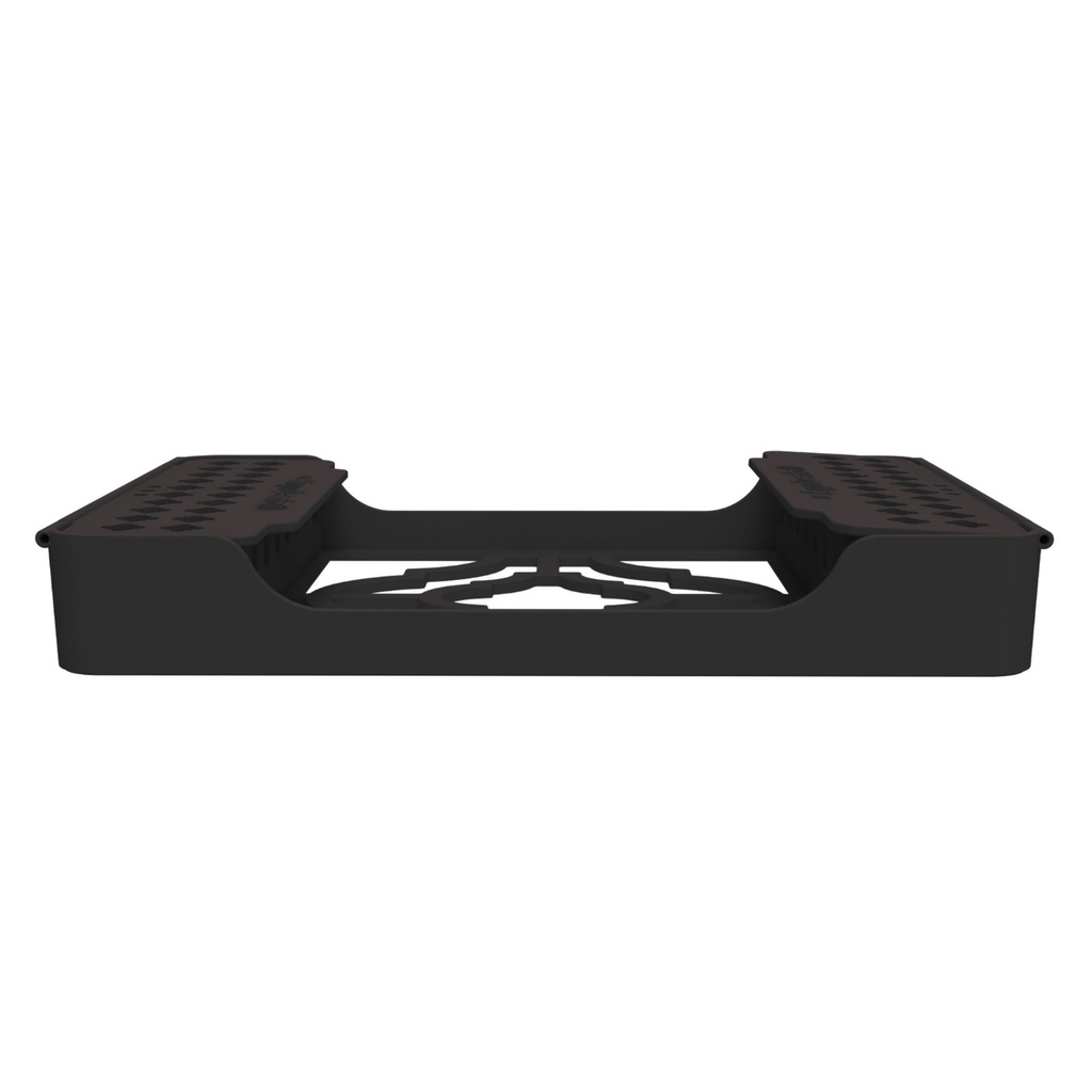 ErgoTray 8, 180x136x26mm, Black – dental instrument | ErgoDenta