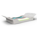 ErgoTray 8, 180x136x26mm, Grey – dental instrument | ErgoDenta