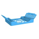 ErgoTray 8, 180x136x26mm, Blue