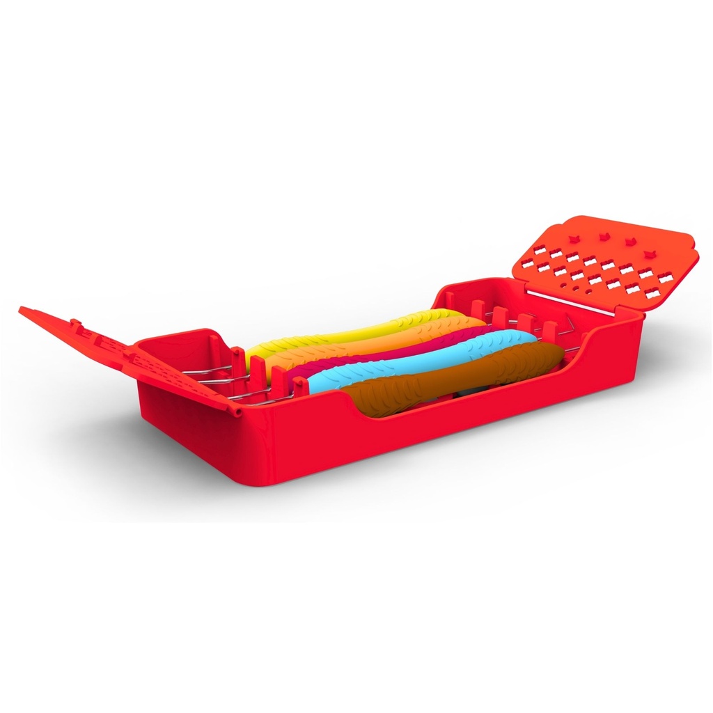 ErgoTray 5, 180x86x26mm, Red