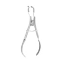 Rubber Dam Clamp Forceps Ivory, 17cm – dental instrument | ErgoDenta
