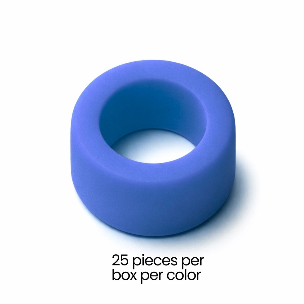 Color Coded Rings, Large, 25 pcs/box — Blue – dental instrument | ErgoDenta