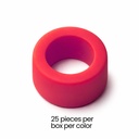 Color Coded Rings, Large, 25 pcs/box — Red – dental instrument | ErgoDenta