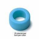 Color Coded Rings, Large, 25 pcs/box — Light Blue | ErgoDenta
