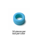 Color Coded Rings, Small, 50 pcs/box — Light Blue – dental instrument | ErgoDenta