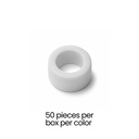 Color Coded Rings, Small, 50 pcs/box — White – dental instrument | ErgoDenta