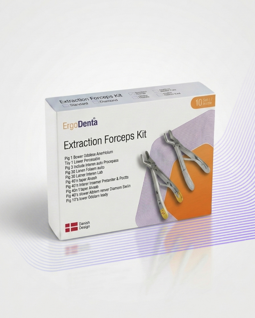 Extraction Forceps Kit Packaging
