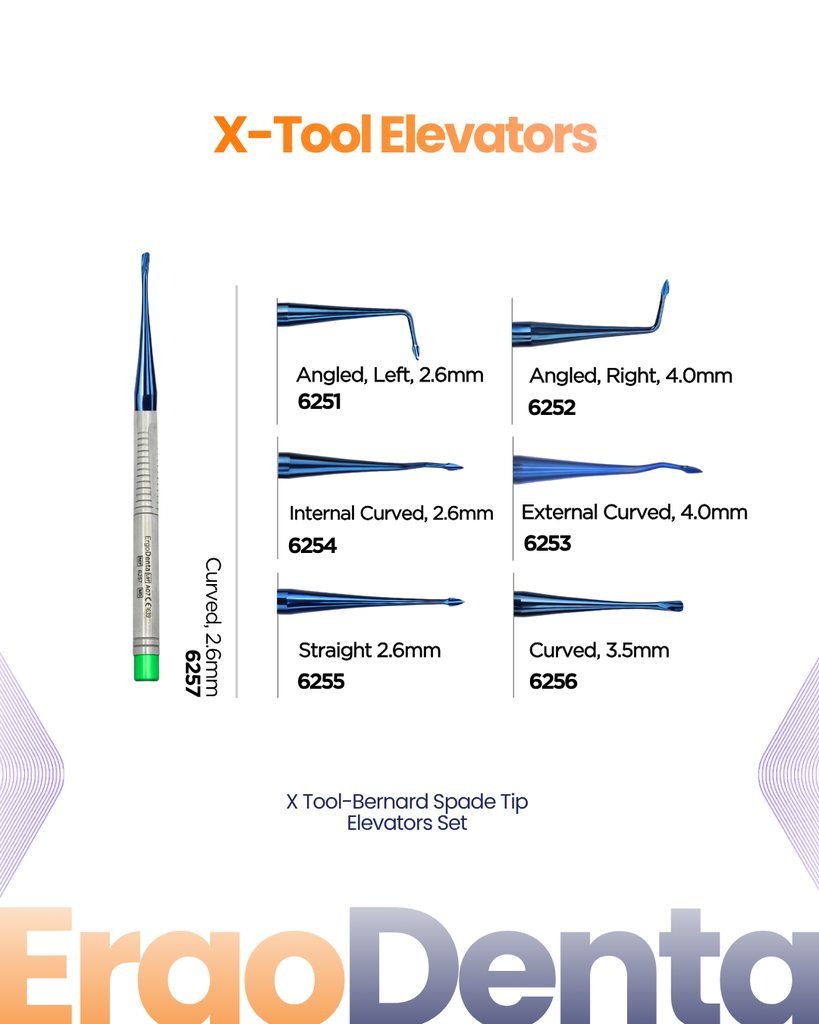 X Tool-Bernard Spade Elevators Complete Set | ErgoDenta