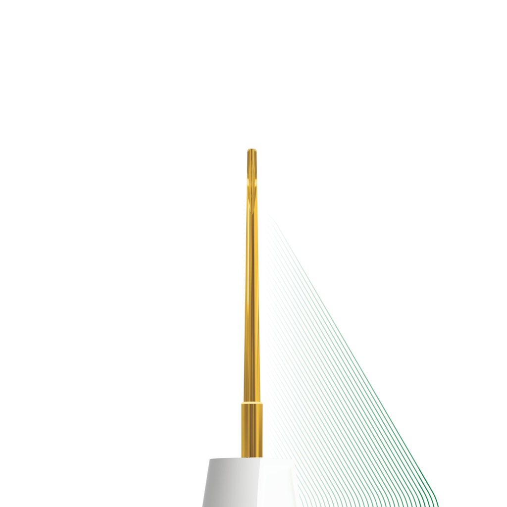 Elevator Gold, Straight, 5mm, Dark Green | ErgoLite