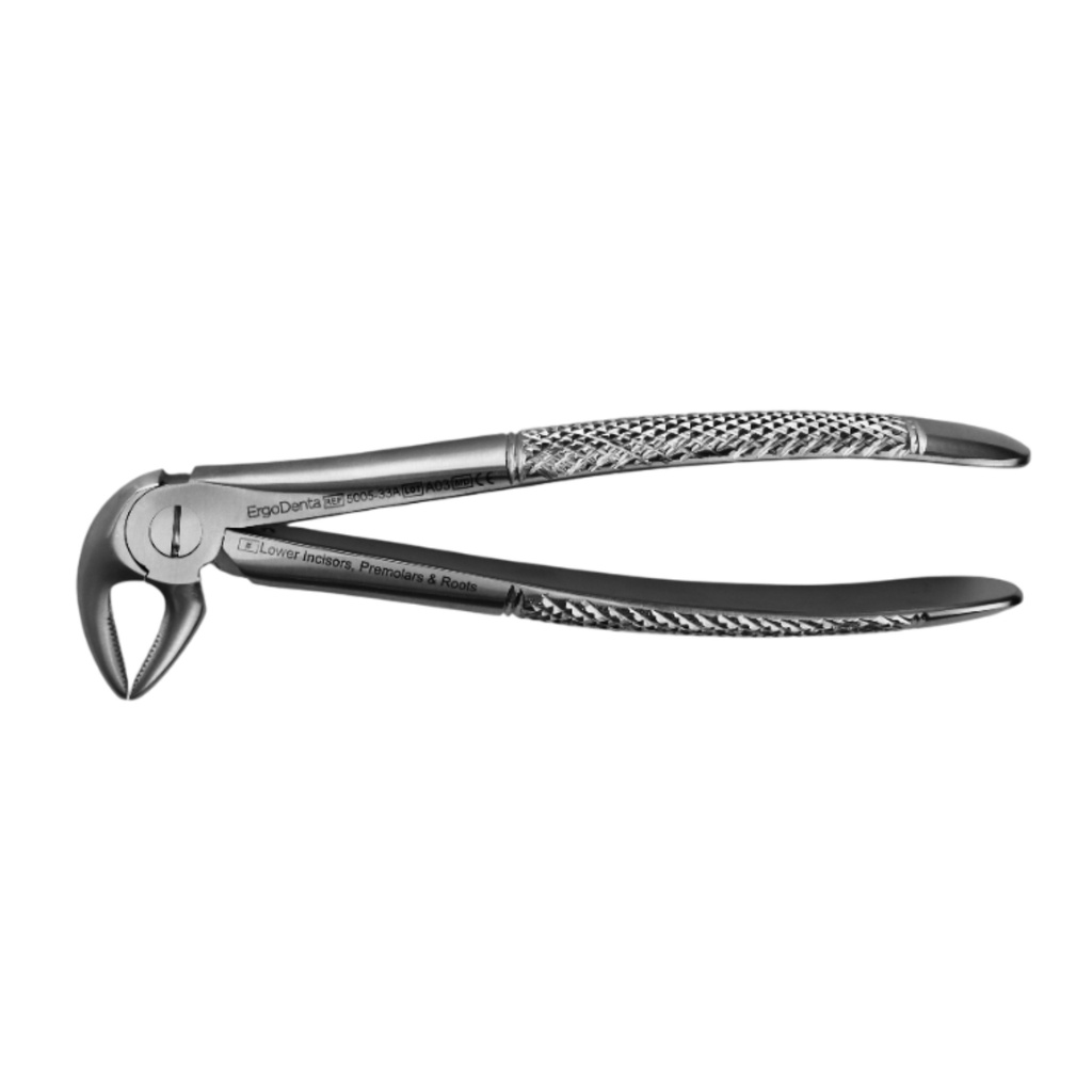 Extraction Forceps  Fig. 33A. Lower Incisors Premolars & Roots