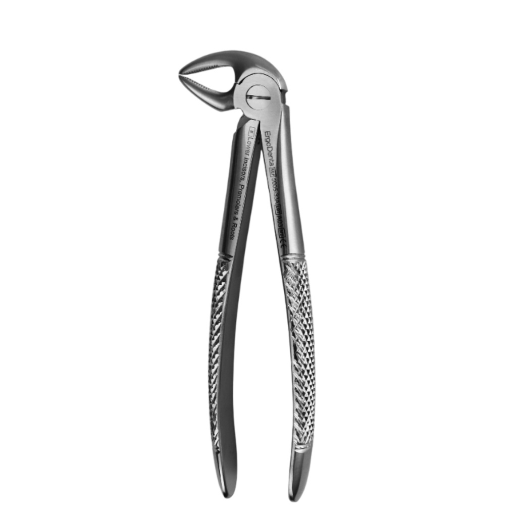 Extraction Forceps  Fig. 33A. Lower Incisors Premolars & Roots