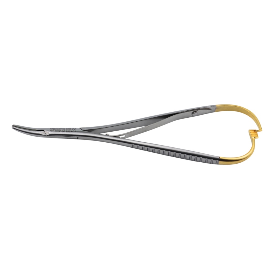 Mathieu Needle Holder, Curved, 17cm, TC