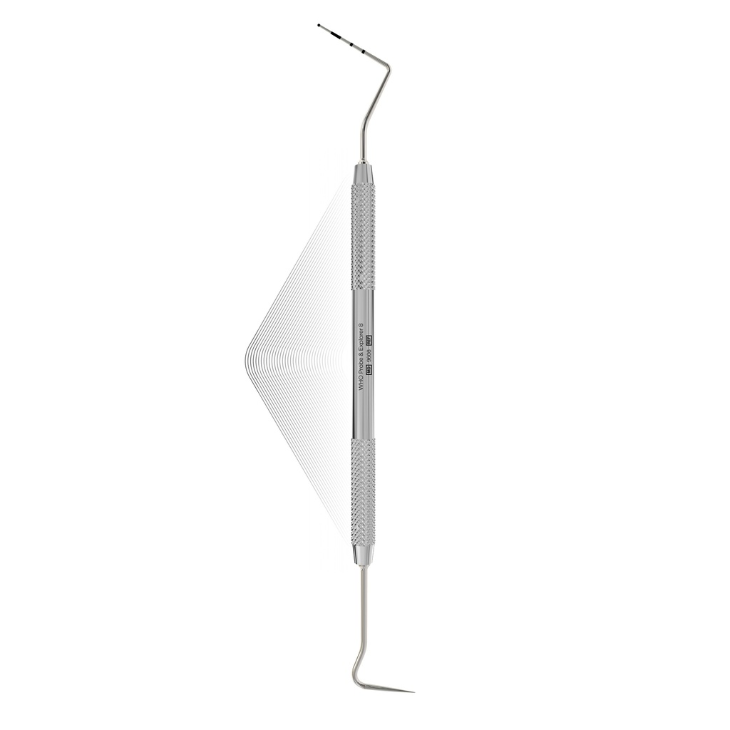 Explorer 8 + WHO Probe 11.5mm (ball end) | ErgoLite