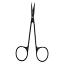 Iris Scissor, Curved, 11.5cm, Black, Super-cut, TC